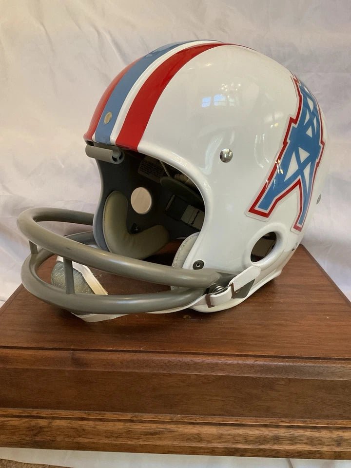 Custom RK Style Football Helmet Houston Oilers WESTBROOKSPORTSCARDS