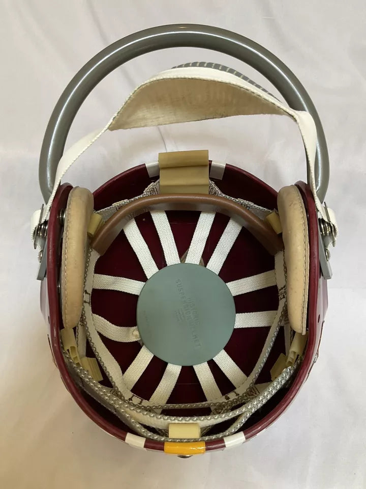 Vintage Riddell Kra-Lite Football Helmet 1973 Washington Redskins Charley Taylor  WESTBROOKSPORTSCARDS