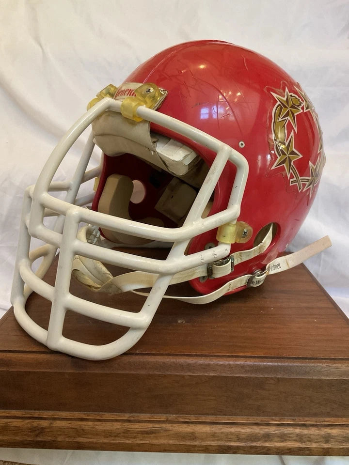 Herschel Walker Autographed New Jersey Generals Game Used Football Helmet WESTBROOKSPORTSCARDS