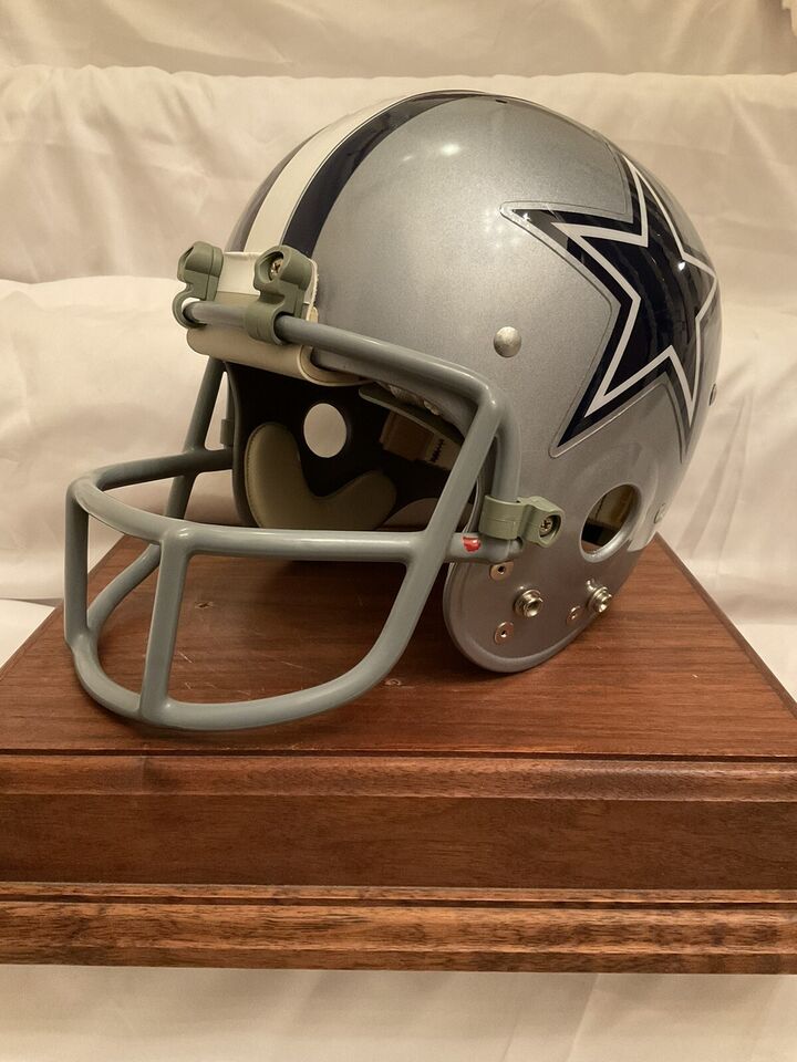 TK2 Style Dallas Cowboys Suspension Football Helmet Danny White OPO Mask WESTBROOKSPORTSCARDS