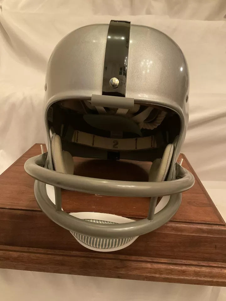Oakland Raiders RK Vintage 1968 Style Football Helmet George Blanda WESTBROOKSPORTSCARDS