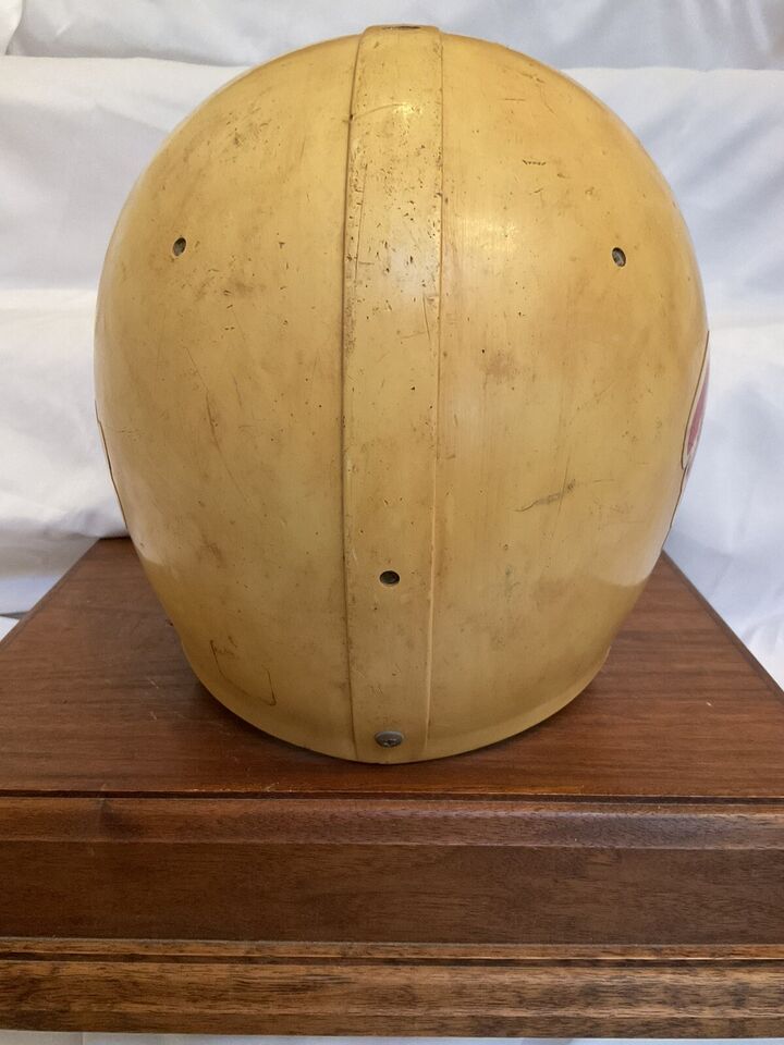 Vintage Original Riddell Kra Lite PAC44 1979 White Football Helmet WESTBROOKSPORTSCARDS