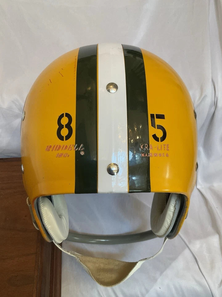 Vintage Riddell Kra-Lite TK2 Football Helmet Green Bay Packers Max McGee WESTBROOKSPORTSCARDS