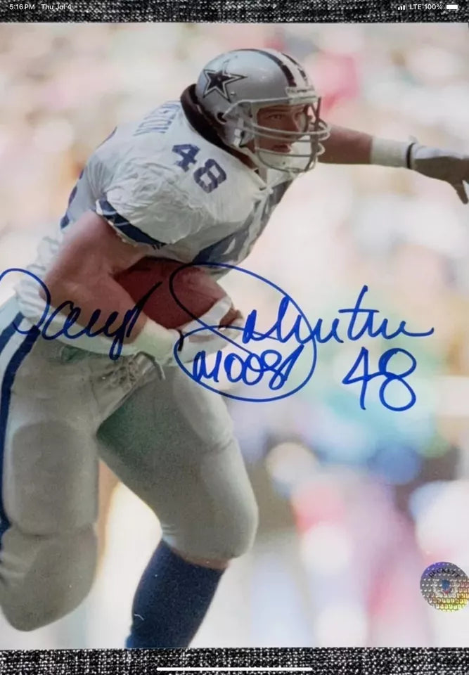 RIddell VSR2 Game Football Helmet Dallas Cowboys Super Bowl XXVII Moose Johnston WESTBROOKSPORTSCARDS