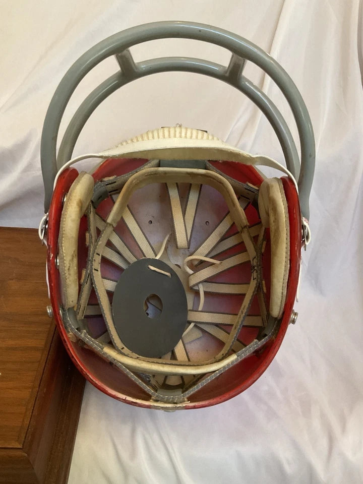 Vintage Clear Shell Wilson F2004 Suspension Football Helmet Georgia Bulldogs WESTBROOKSPORTSCARDS