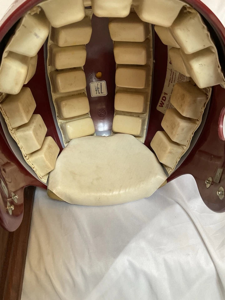 Washington Redskins Game Used Riddell WD-1 Football Helmet Rare XL Size 7 3/4 WESTBROOKSPORTSCARDS