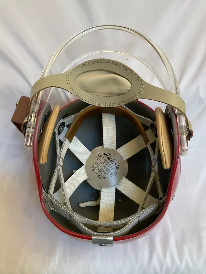 RT Style Custom Football Helmet 1954 San Francisco 49ers Y.A. Tittle WESTBROOKSPORTSCARDS