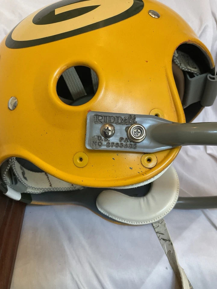 Vintage Riddell Kra-Lite TK2 Football Helmet Green Bay Packers Max McGee WESTBROOKSPORTSCARDS