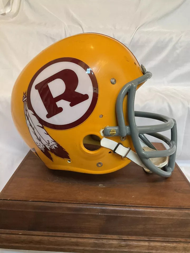 Vintage Suspension Football Helmet Custom 1970 Washington Redskins Lombardi R WESTBROOKSPORTSCARDS