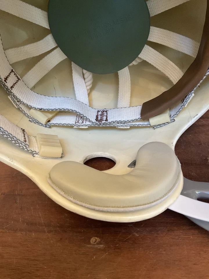 Original Riddell 1970 New York Jets Kra-Lite TK2 Game Football Helmet Snell WESTBROOKSPORTSCARDS