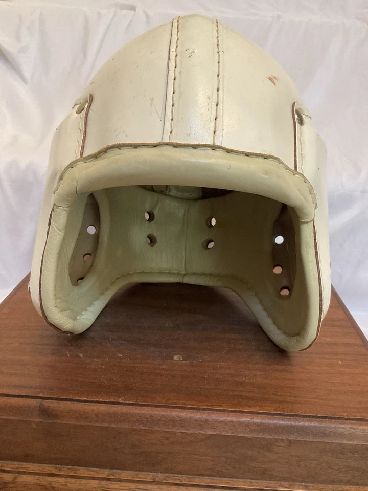 MacGregor Authentic H612 Leather Suspension Football Helmet X-Large Size Nice! WESTBROOKSPORTSCARDS