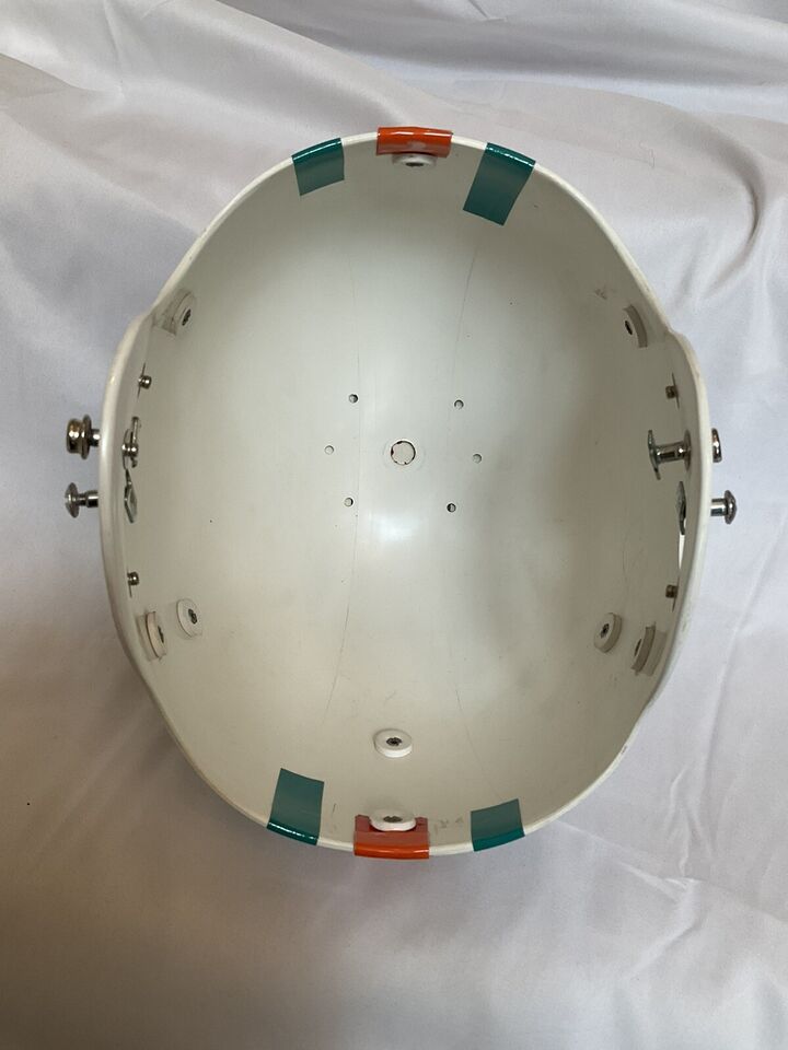 Vintage Riddell TK Football Helmet Shell 1974 Miami Dolphins WESTBROOKSPORTSCARDS