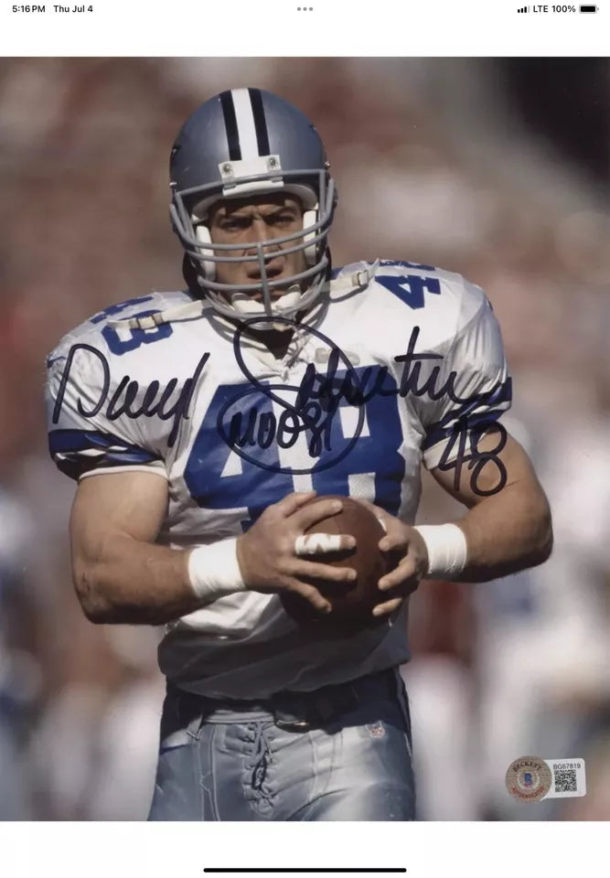 RIddell VSR2 Game Football Helmet Dallas Cowboys Super Bowl XXVII Moose Johnston WESTBROOKSPORTSCARDS