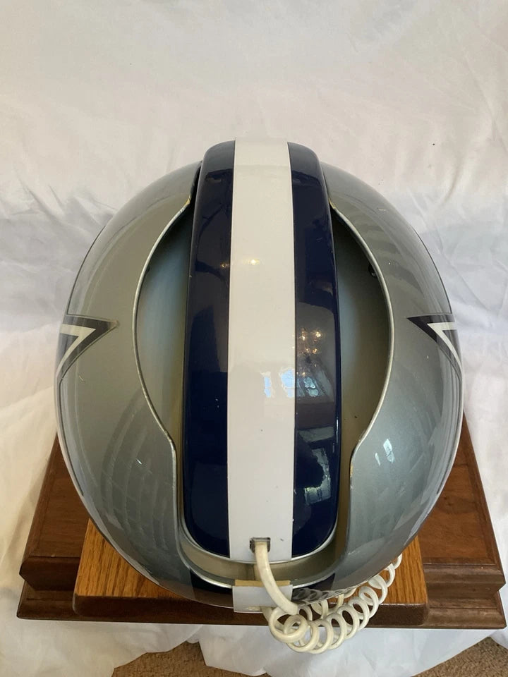 RIddell Nardi Football Helmet Draft Day Phone Officially Licensed Dallas Cowboys WESTBROOKSPORTSCARDS