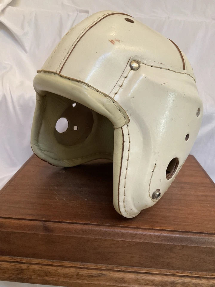 MacGregor Authentic H612 Leather Suspension Football Helmet X-Large Size Nice! WESTBROOKSPORTSCARDS