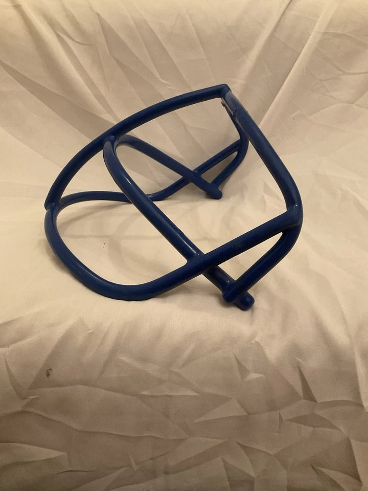 Vintage Schutt 1969 NOP Large Red Dot Royal Blue Football Helmet Face Mask Rare! WESTBROOKSPORTSCARDS