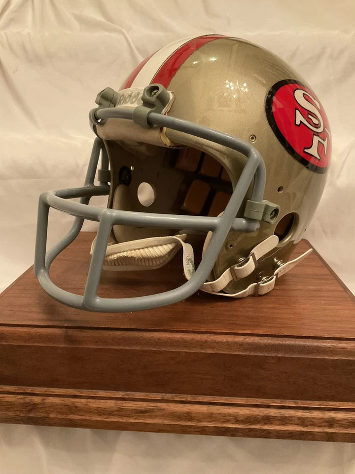 Vintage 1977 Riddell PAC3 Football Helmet San Francisco 49ers QB Style Mask WESTBROOKSPORTSCARDS