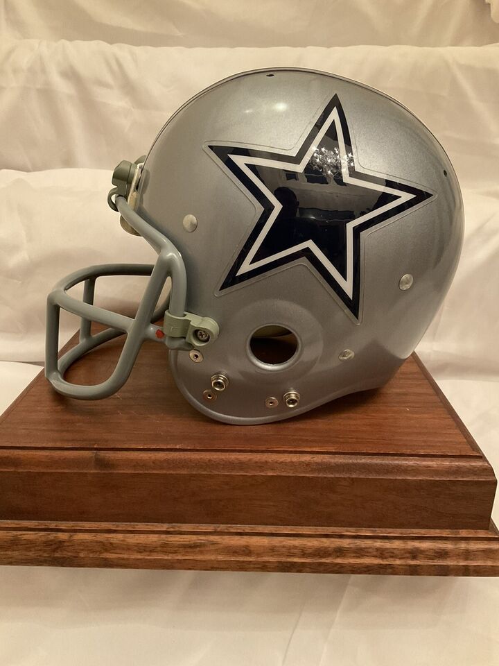 TK2 Style Dallas Cowboys Suspension Football Helmet Danny White OPO Mask WESTBROOKSPORTSCARDS