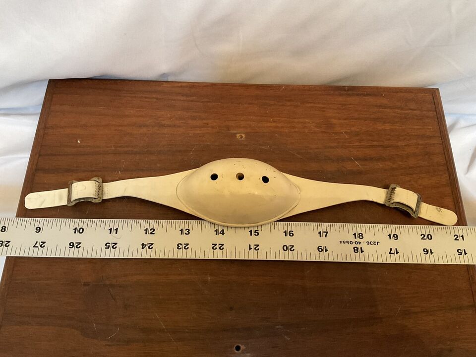 1960s Gladiator Padded Football Helmet Chin Strap Pliable Condition  WESTBROOKSPORTSCARDS