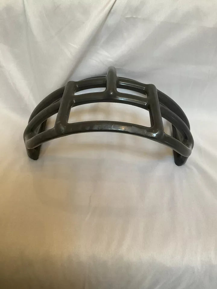 Vintage Riddell 1980s NOPO Football Helmet Dark Gray 3-Dot Facemask USFL  WESTBROOKSPORTSCARDS