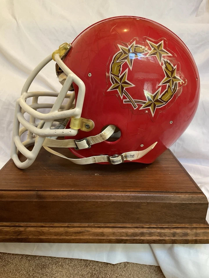 Herschel Walker Autographed New Jersey Generals Game Used Football Helmet WESTBROOKSPORTSCARDS