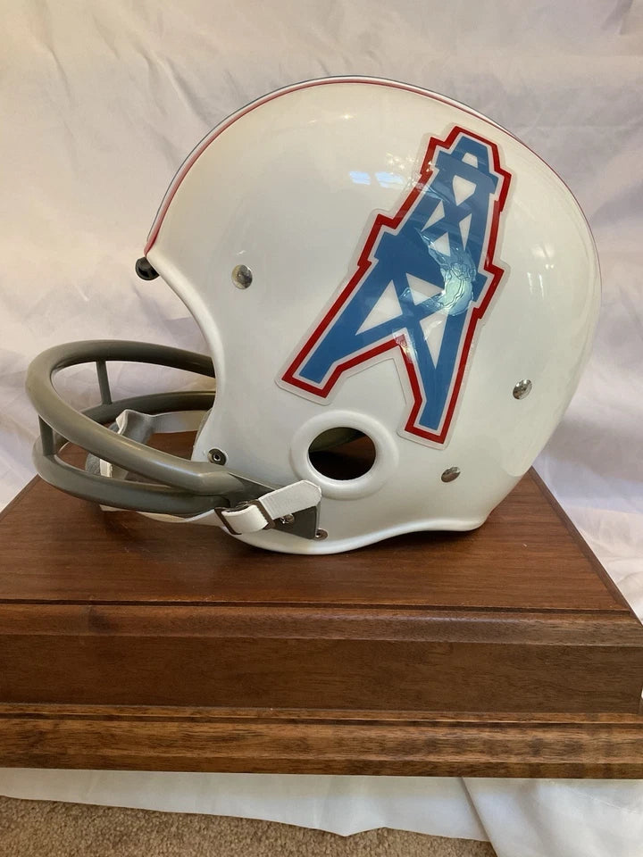 Custom RK Style Football Helmet Houston Oilers WESTBROOKSPORTSCARDS