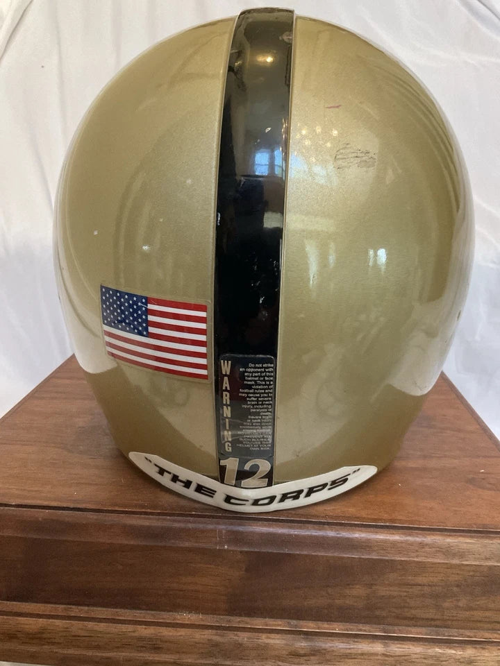 Vintage Riddell WD-1 Football Helmet Custom Army Black Knights 1992 WESTBROOKSPORTSCARDS