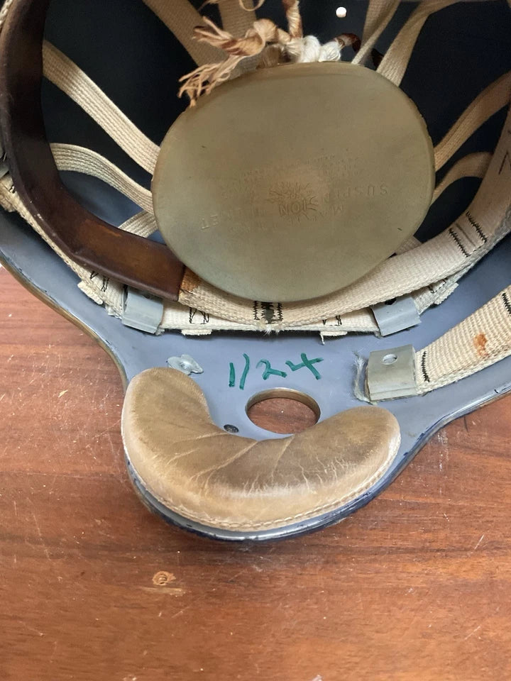 Vintage 1960s Marietta Game Used Football Helmet X-Large 7 1/2 WESTBROOKSPORTSCARDS