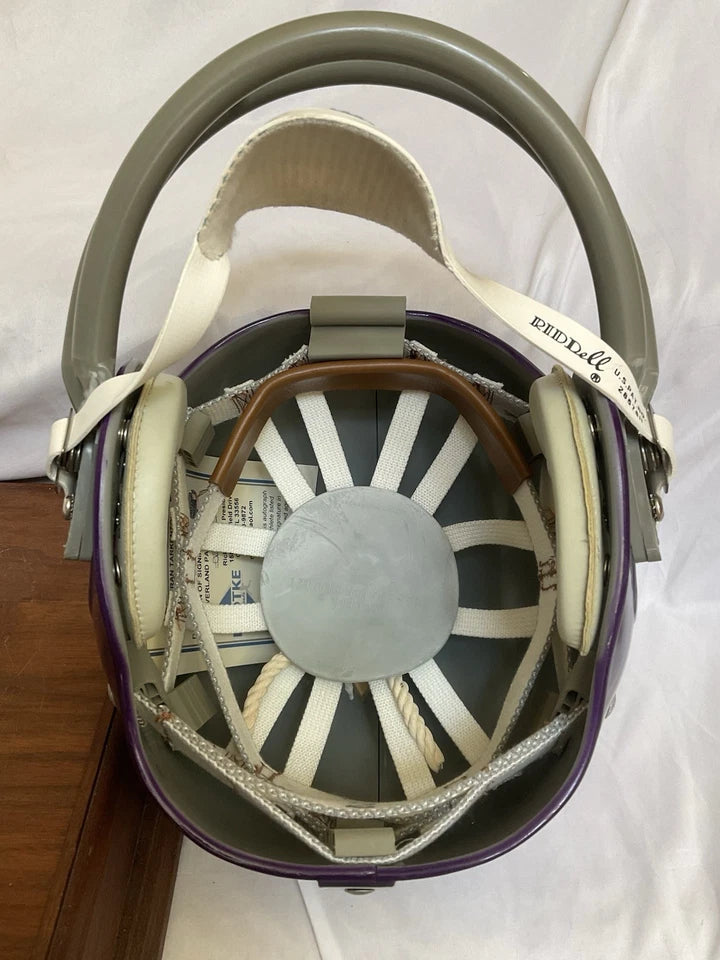 Riddell Kra-Lite RK2 Football Helmet Minnesota Vikings Fran Tarkenton Autograph WESTBROOKSPORTSCARDS