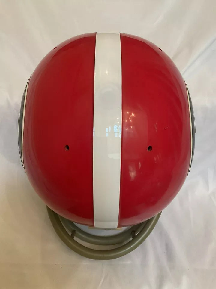 Original Riddell 1972 Georgia Bulldogs Kra-Lite TK2 Game Football Helmet  WESTBROOKSPORTSCARDS