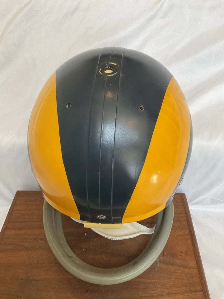 Original Riddell 1973 Los Angeles Rams Kra-Lite TK2 Game Football Helmet WESTBROOKSPORTSCARDS