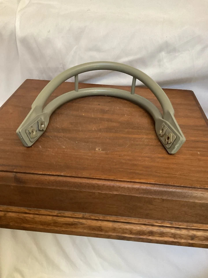 Original 2-bar 1972 RIDDell BD-9 Suspension Football Helmet Facemask & Hardware WESTBROOKSPORTSCARDS