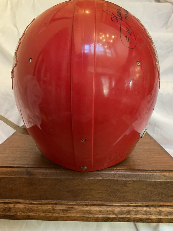 Herschel Walker Autographed New Jersey Generals Game Used Football Helmet WESTBROOKSPORTSCARDS
