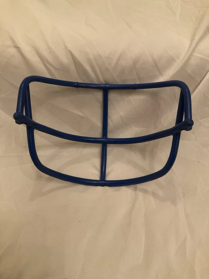 Vintage Schutt 1969 NOP Large Red Dot Royal Blue Football Helmet Face Mask Rare! WESTBROOKSPORTSCARDS