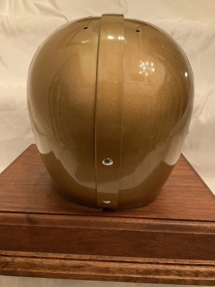RK2 Style Football Helmet 1962 Notre Dame Fighting Irish Shamrock Decal WESTBROOKSPORTSCARDS
