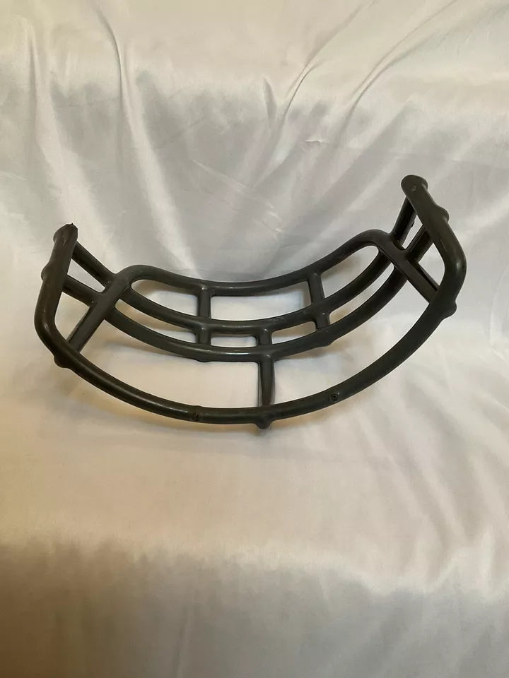 Vintage Riddell 1980s NOPO Football Helmet Dark Gray 3-Dot Facemask USFL WESTBROOKSPORTSCARDS