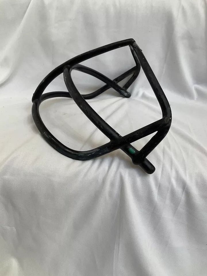 Vintage Original Schutt NOP X-Large Green Dot Black Football Helmet Facemask WESTBROOKSPORTSCARDS