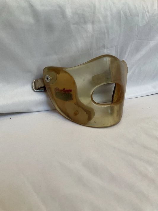 ORIGINAL Rawlings Lucite 1950s Football Helmet Facemask WESTBROOKSPORTSCARDS