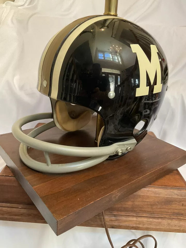 Vintage Original Riddell 1972 Missouri Tigers Kra-Lite Football Helmet Lamp RARE WESTBROOKSPORTSCARDS
