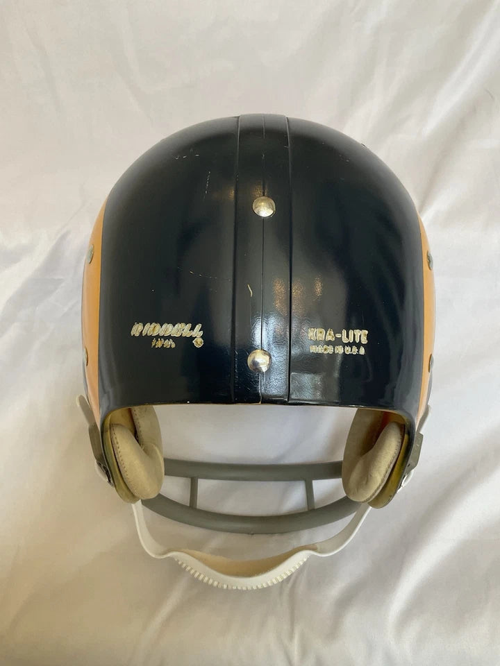 Original Riddell 1973 Los Angeles Rams Kra-Lite TK2 Game Football Helmet WESTBROOKSPORTSCARDS