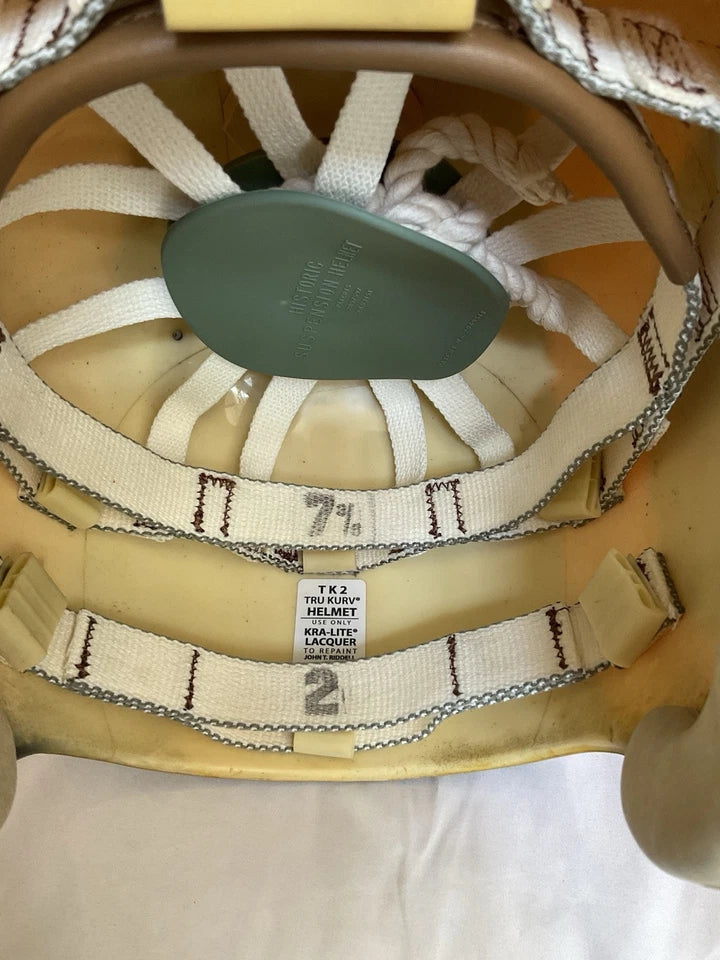 Original Riddell 1973 Los Angeles Rams Kra-Lite TK2 Game Football Helmet WESTBROOKSPORTSCARDS