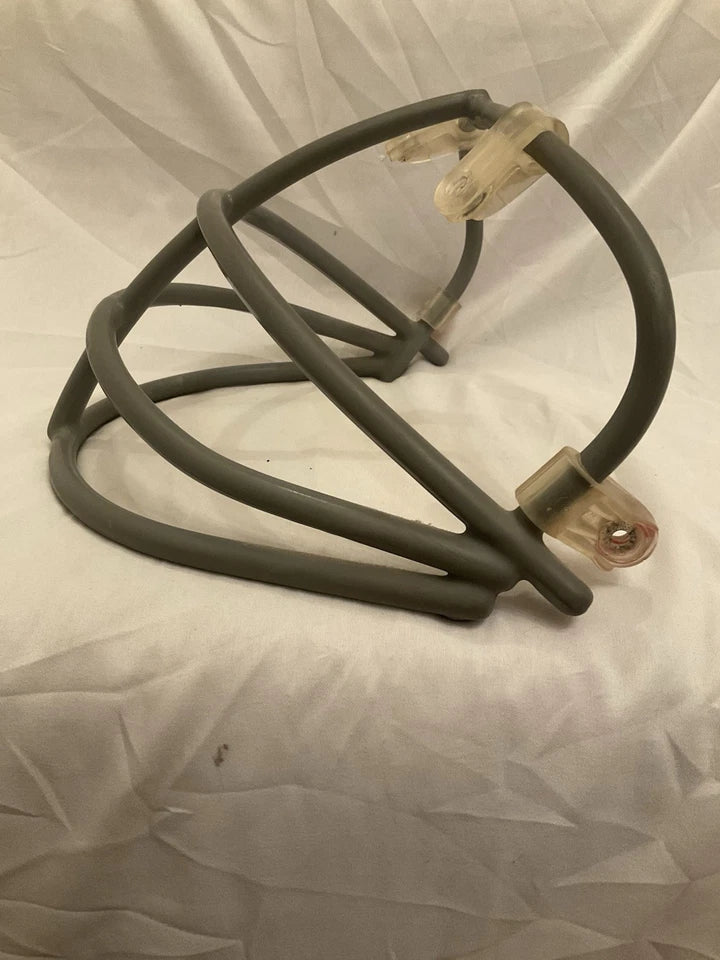 Original Vintage Riddell NJOP Football Helmet Gray Face Mask Fits TK Helmets! WESTBROOKSPORTSCARDS