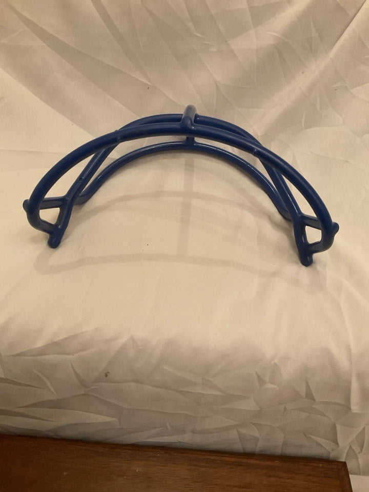 Vintage Schutt 1969 NOP Large Red Dot Royal Blue Football Helmet Face Mask Rare! WESTBROOKSPORTSCARDS