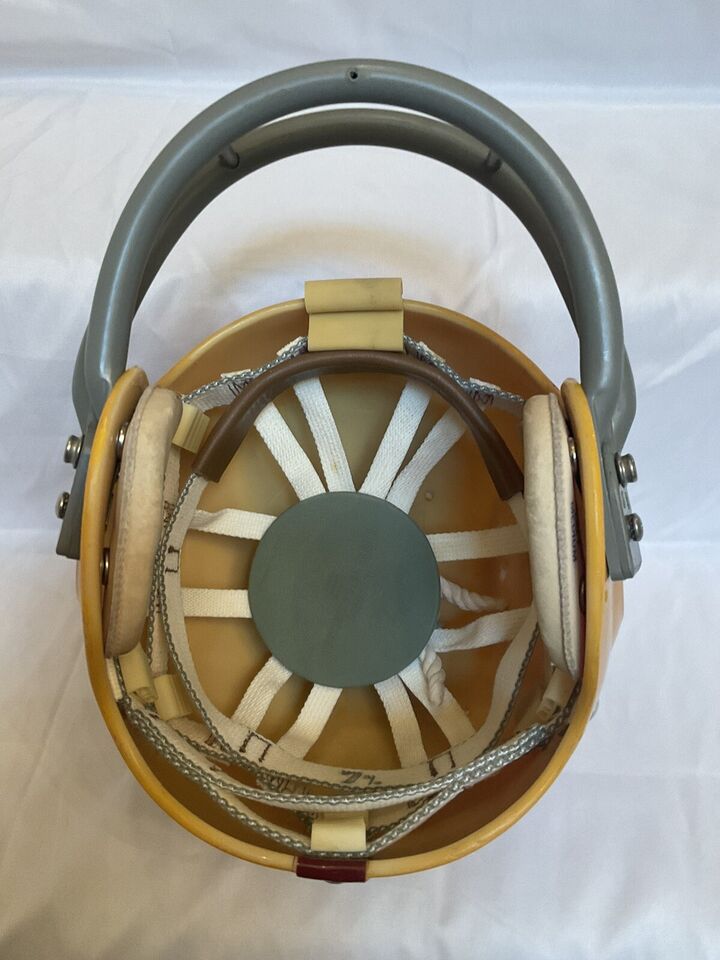 Original Riddell 1971 Washington Redskins Kra-Lite TK2 Game Football Helmet-Chris Hanburger  WESTBROOKSPORTSCARDS