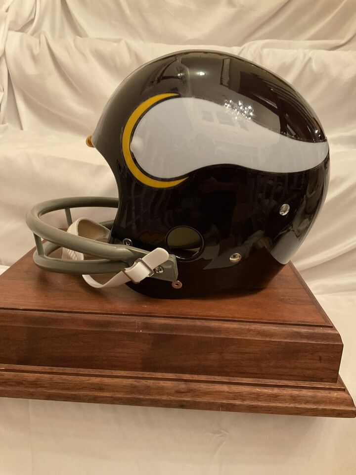 Minnesota Vikings TK2 Style Suspension Football Helmet Paul Krause WESTBROOKSPORTSCARDS
