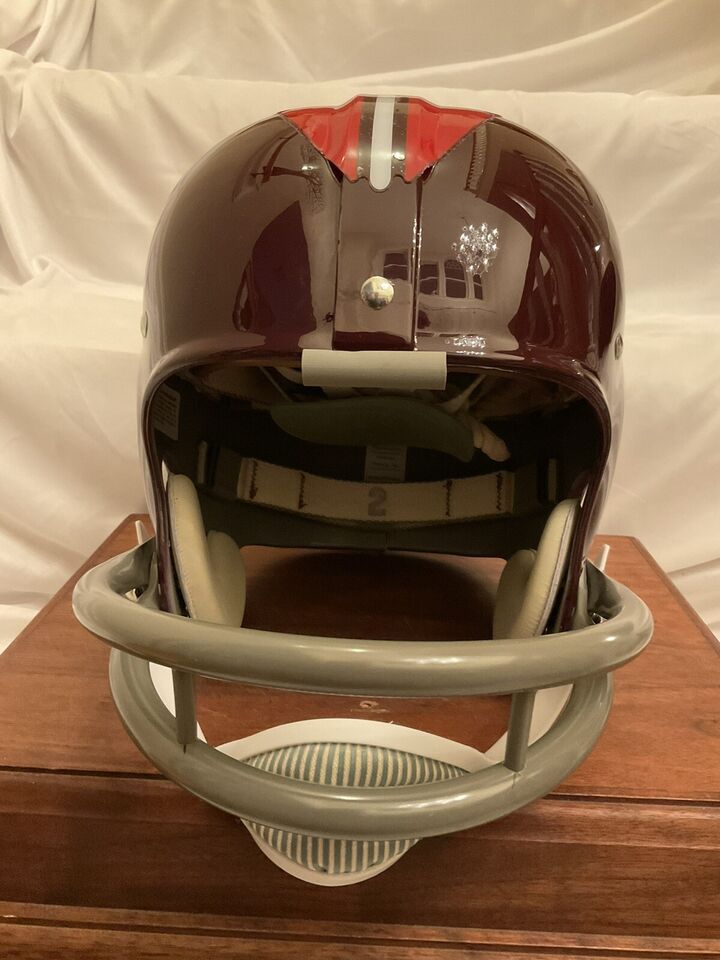 1964 Washington Redskins Feather RK2 Style Football Helmet Charley Taylor Rookie Sports Mem, Cards & Fan Shop:Autographs-Original:Football-NFL:Helmets WESTBROOKSPORTSCARDS