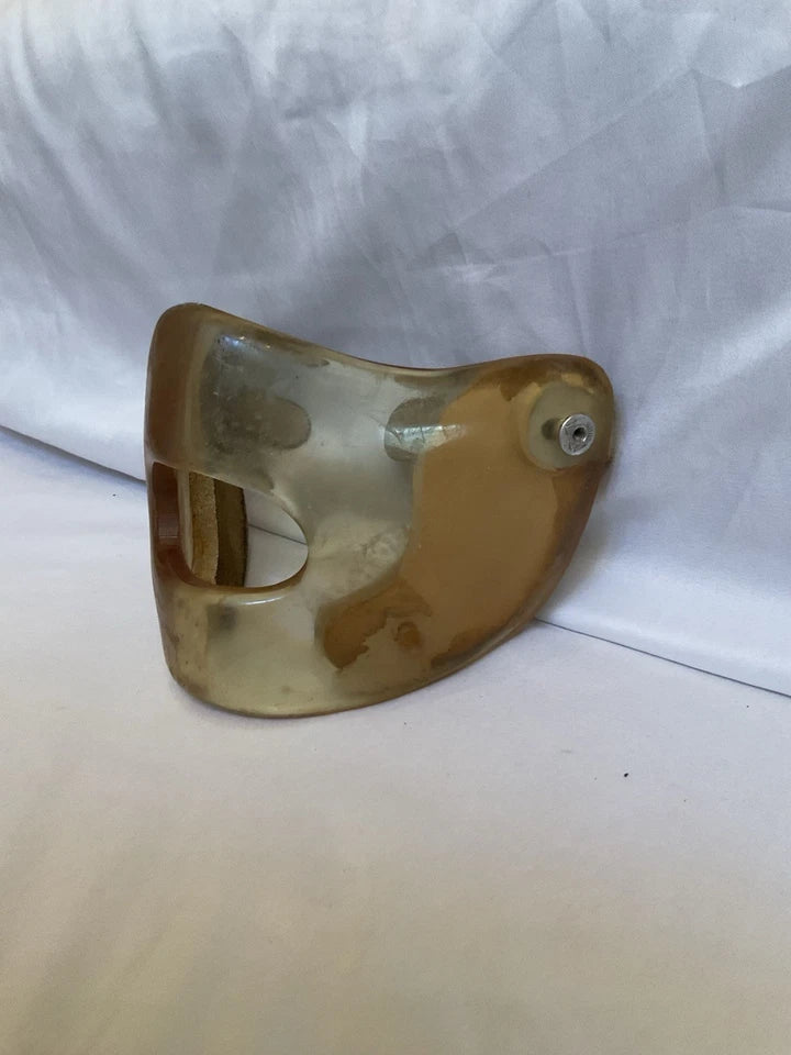 ORIGINAL Rawlings Lucite 1950s Football Helmet Facemask WESTBROOKSPORTSCARDS