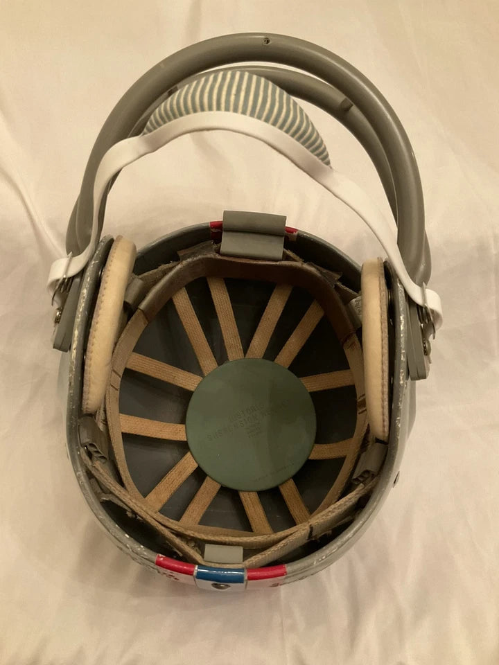 Original Riddell 1970 Houston Oilers Kra-Lite TK2 Game Football Helmet WESTBROOKSPORTSCARDS