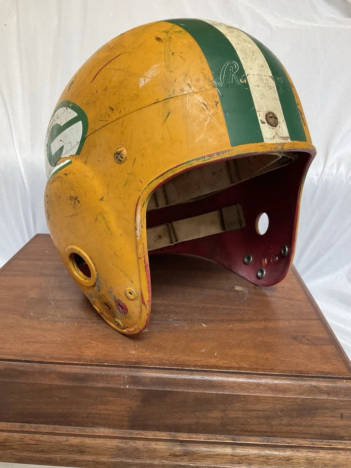 Vintage Original Rawlings Cy-Co-Lite HC Suspension Football Helmet Packers WESTBROOKSPORTSCARDS