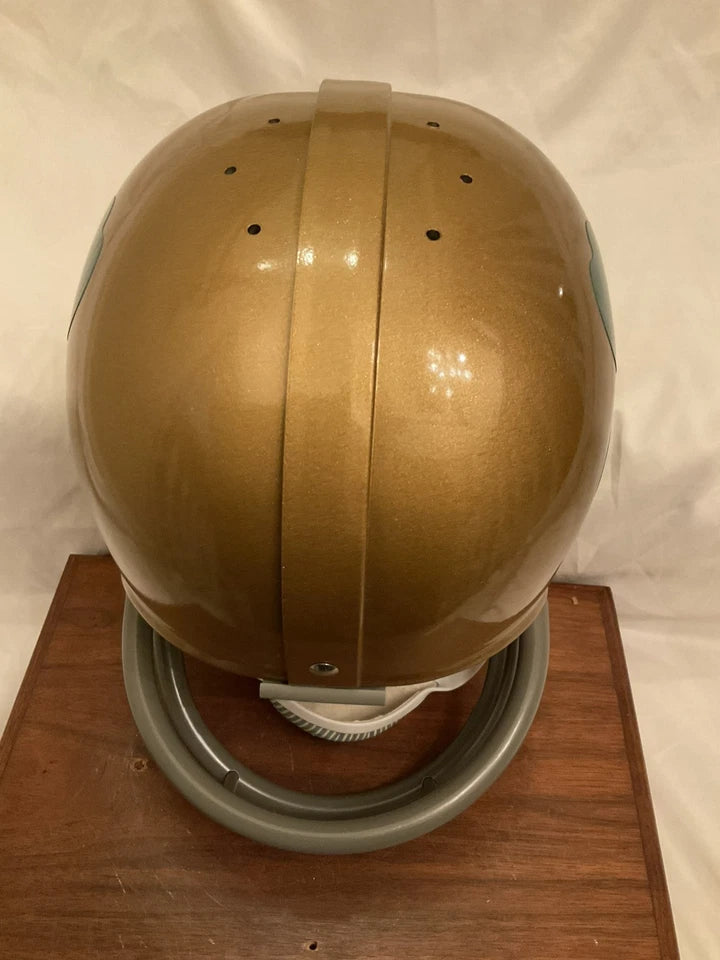 RK2 Style Football Helmet 1962 Notre Dame Fighting Irish Shamrock Decal WESTBROOKSPORTSCARDS